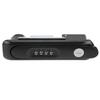 Zinc Alloy Cabinet Door Password Coded Lock with Keys for Home Office Hospital SchoolBlack
