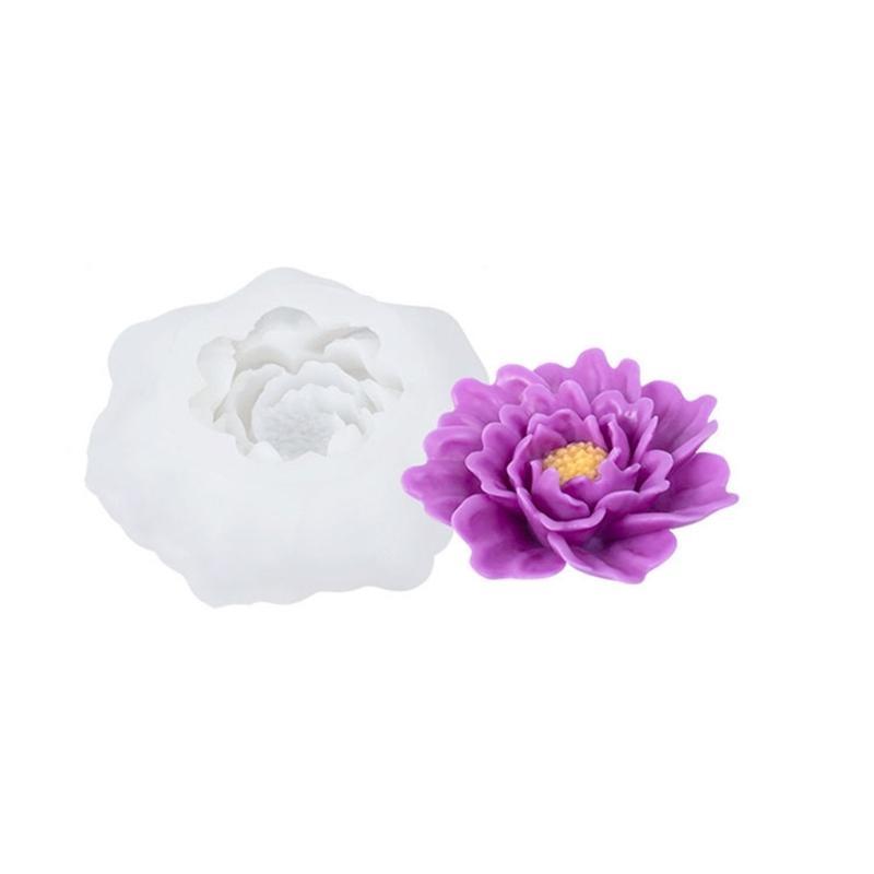Delicate Making Mold Perfect for Art Enthusiasts, Crafters Home Decorator Epoxy Casting Mold for Candle Dessert