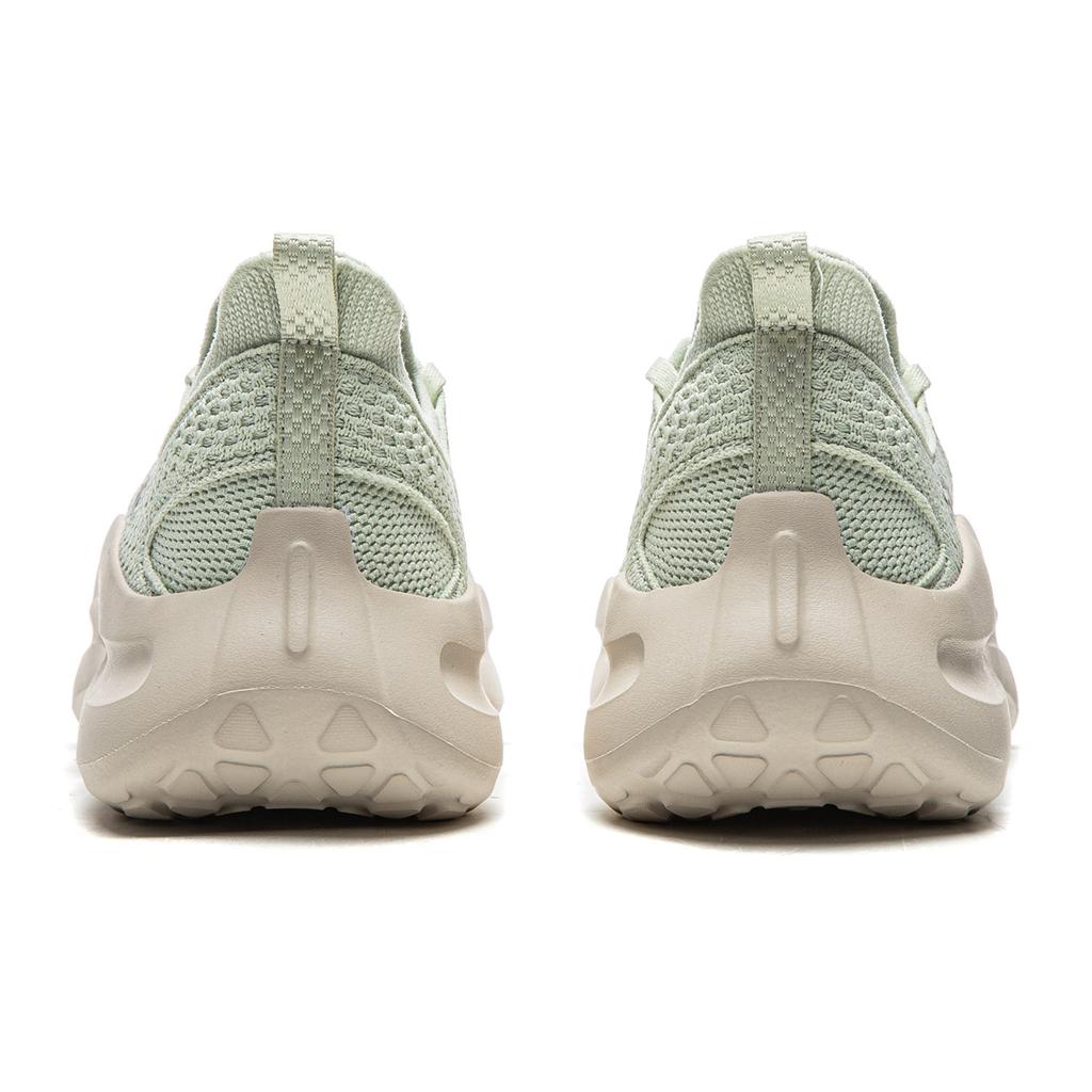 Li Ning Cloud Wave Slip On Cushioning Slip Resistant Abrasion Resistant Lightweight Low top Casual Shoes Women's AGLW052-4