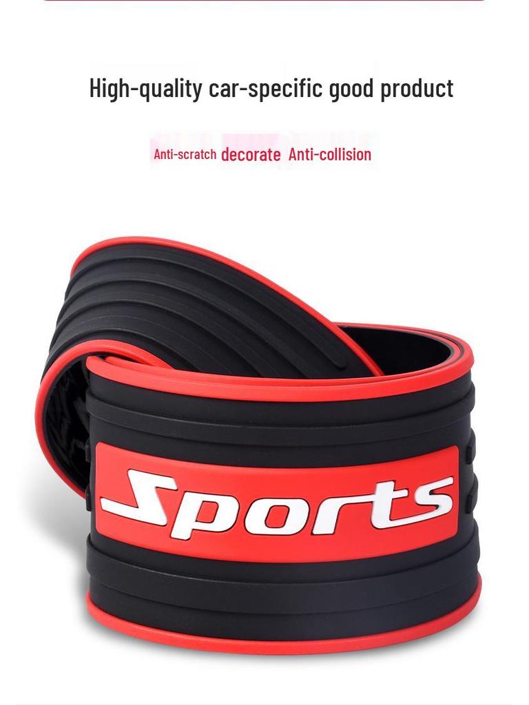 Bil Bagageutrymme Skydd Gummilist - Anti-Kollision, Anti-Repor, Anti-Skav, Anti-Steg