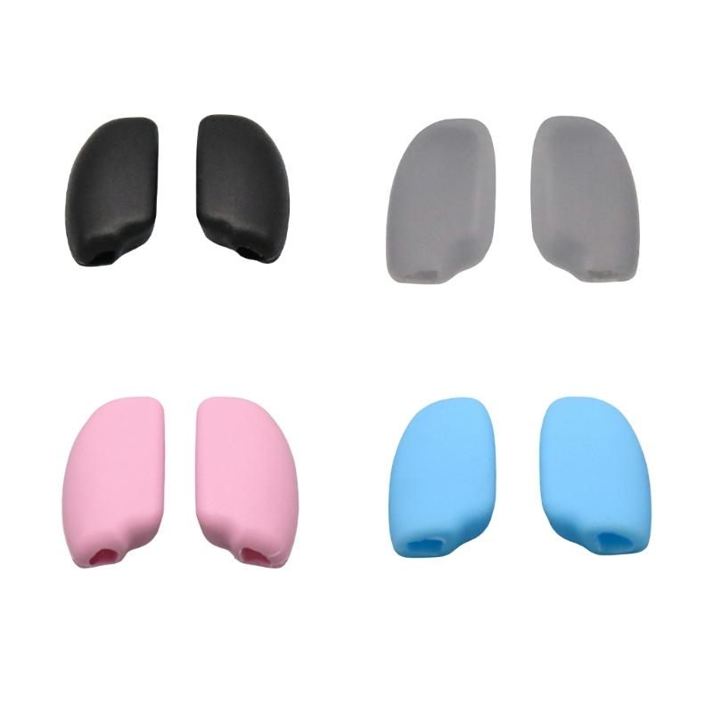 Pack of 10 Pairs Black Silicone Nose Pad Anti Slip Cushions for Eyeglasses and Sunglasses Thick