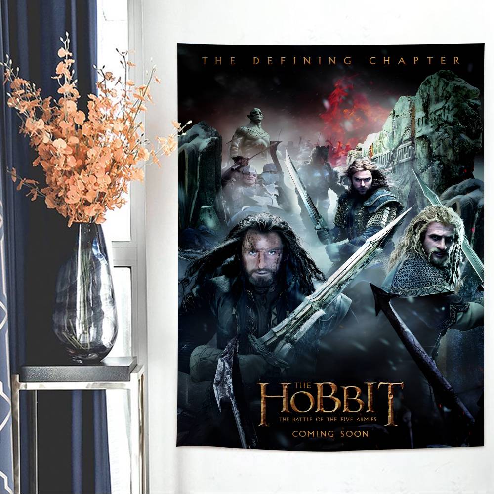 The Hobbit Part Printed Large Wall Tapestry Art Science Fiction Room Home Decor Decor Blanket