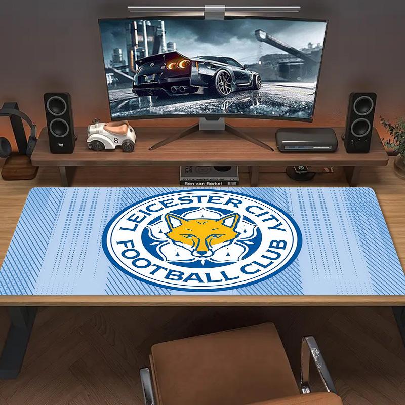Leicester City Football Club Print  Cushion Non-slip Laptop Tablet Big Mousepad XXL Mat Mini PC Playmat With Lock edge