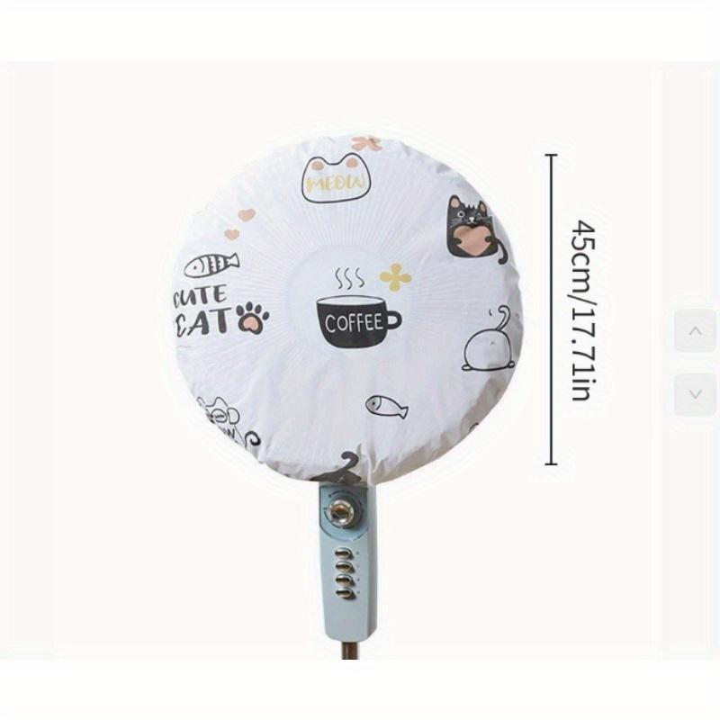 

1pc-Fan Protective Cover Dust Cover, Waterproof Fan Cover Household Universal Round Floor-standing Electric Fan Cover