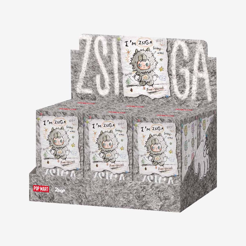 POP MART ZSIGA I'm Zsiga Series-Vinyl Plush Pendant Blind Box