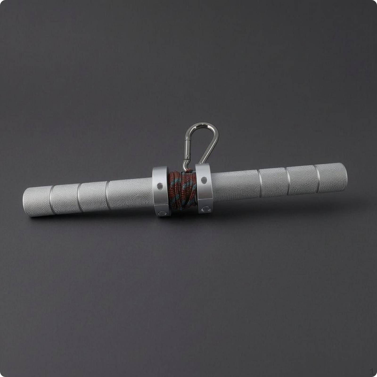Wrist and Forearm Arm Strengthener Rope Pull Design Exerciser Heavy Duty Roller for Paracord