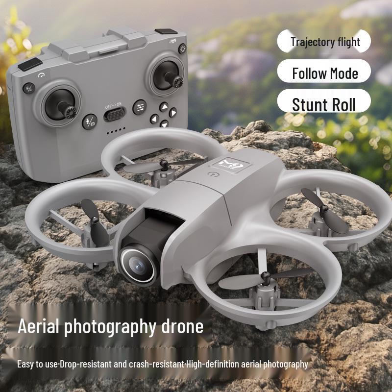 Mini Dronă Durabilă pentru Băieți cu Cameră Duală, Flux Optic și Anti-Coliziune pentru Fotografie Aeriană HD