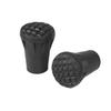 6Pcs/Set Outdoor Hiking Pole Tip End Walking Stick Cover Protector