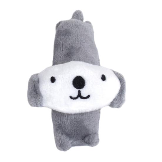 Cute Plush Catnip Toy Adorable Dog Bear Rabbit Doll Stimulating Cat Plaything for Biting Kicking Fun Chew Resistant Toy with Kittens Adult Cats