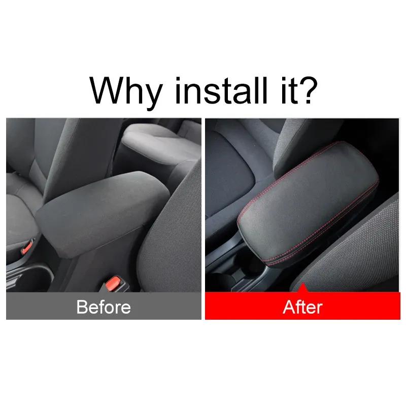 Car Center Console Armrest Box Cover For Toyota Corolla E210 2024 2025 Hybrid Leather Case Accessories