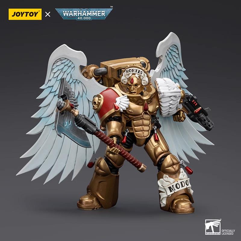 [In Stock]Joytoy Warhammer 40k 1/18 Action Figure Iron Hands Captain In Terminator Armour Collection Anime Model Toy Gifts