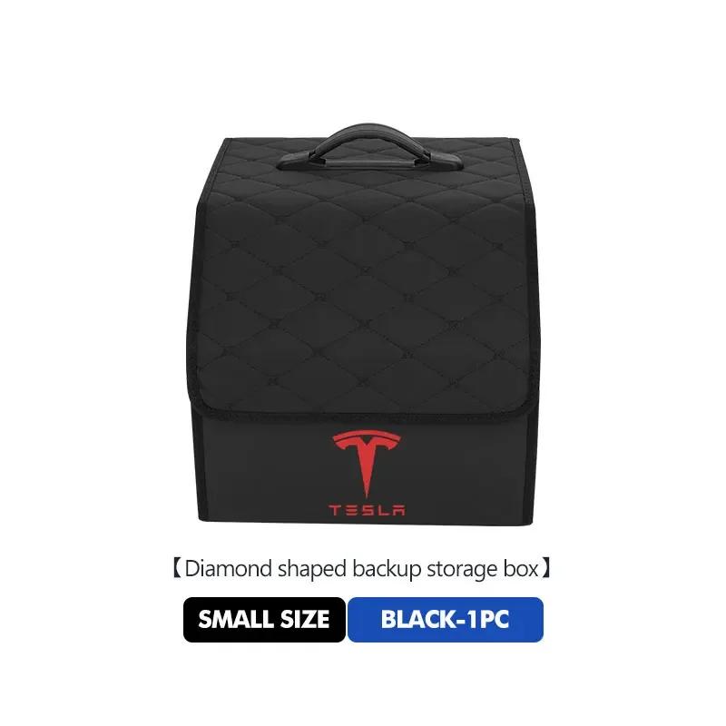 

Car Sticker 2025 Hot Car Trunk Folding Storage Bag Stowing Tidying Accessories For Tesla Model 3 S Y X