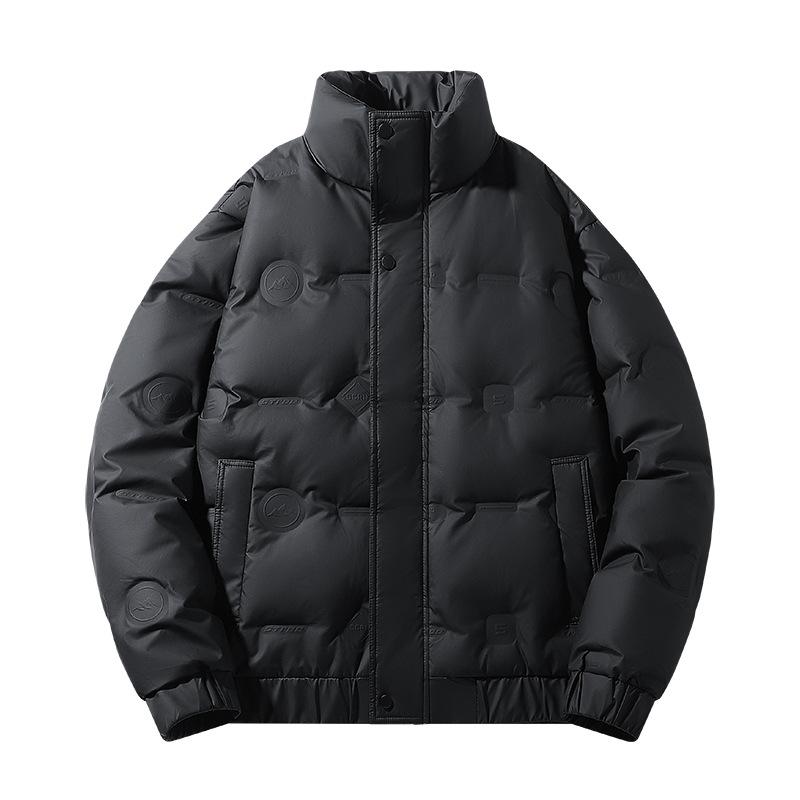 

Зимняя новая куртка-пуховик мужская модная повседневная куртка с воротником-стойкой 4XL