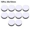 10Pcs Shock Absorbing Speaker Foam Sponge Pad Anti-slip EVA Foot Mat Sound Insulation Self-adhesive Floor Mat for Audio Desks