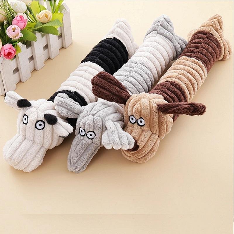 Plush Filled Pet Chew Toys for Small Dogs Squeak Puppy Dog Stuff Toy Dog Supplies Interactive Dog Toy