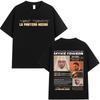 Rapper Myke Towers Graphic T-shirts Men Women Clothing Fashion Hip Hop Oversized T Shirt Unisex Cotton Short Sleeve T-shirt Tops