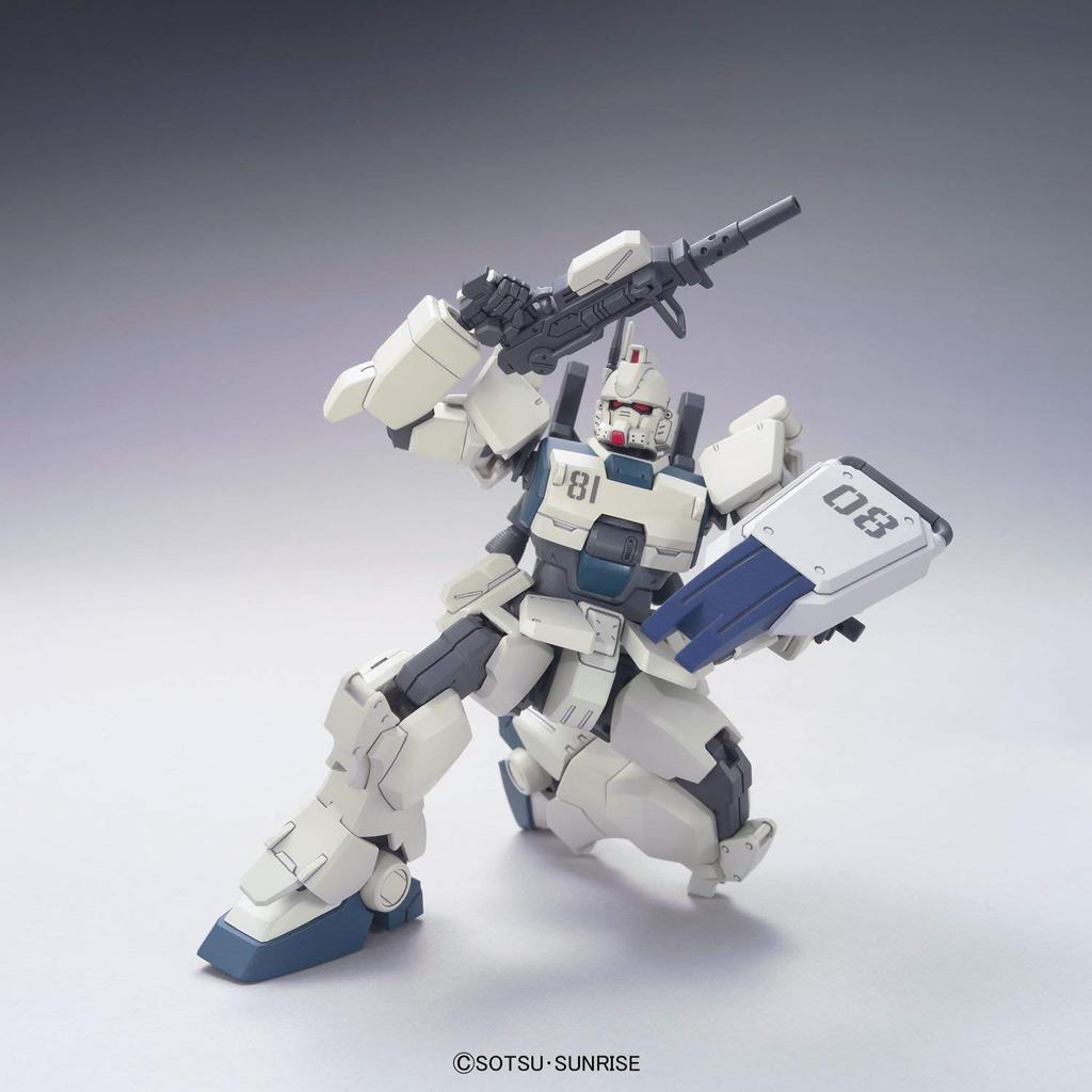 BANDAI SPIRITS HGUC Mobile Suit Gundam 08th MS Platoon RX-79[G]Ez-8 Gundam Ez8 1/144 scale color-coded plastic model