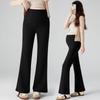 2026 Spring Maternity Slim Fit High Waist Cropped Pants