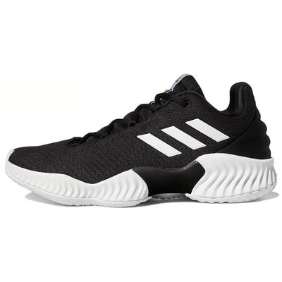 Adidas Pro Bounce 2018 Low Black White (Unisex) Basketball Shoes FW5747