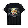 Competitive Puzzle Cube Math Speed Cubing 80s Vintage Toy T Shirt Vintage Slightly Breathable Graphic Stretched Soft