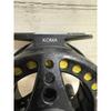 Used VISION KOMA fly reel large arbor with line and bag