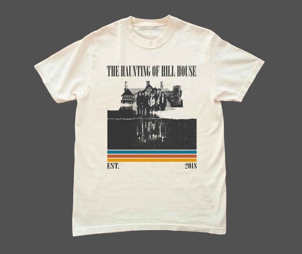 The Haunting of Hill House Shirt Retro Movie Tee Comfort Color Clothing Graphic Short Sleeve Shirt Unisex Unisex Women AllSeason S