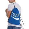 Just Some Pocari Sweat Backpacks Multi-function Drawstring Bags Sports Bag Book Bags for Travel Students