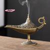 M-1ks Styl starožitné Aladinovy lampy Kovový kadidelník Držák na vonné a bez vůně svíčky Dekorace do domácnosti Dárek Arabský kadidelník