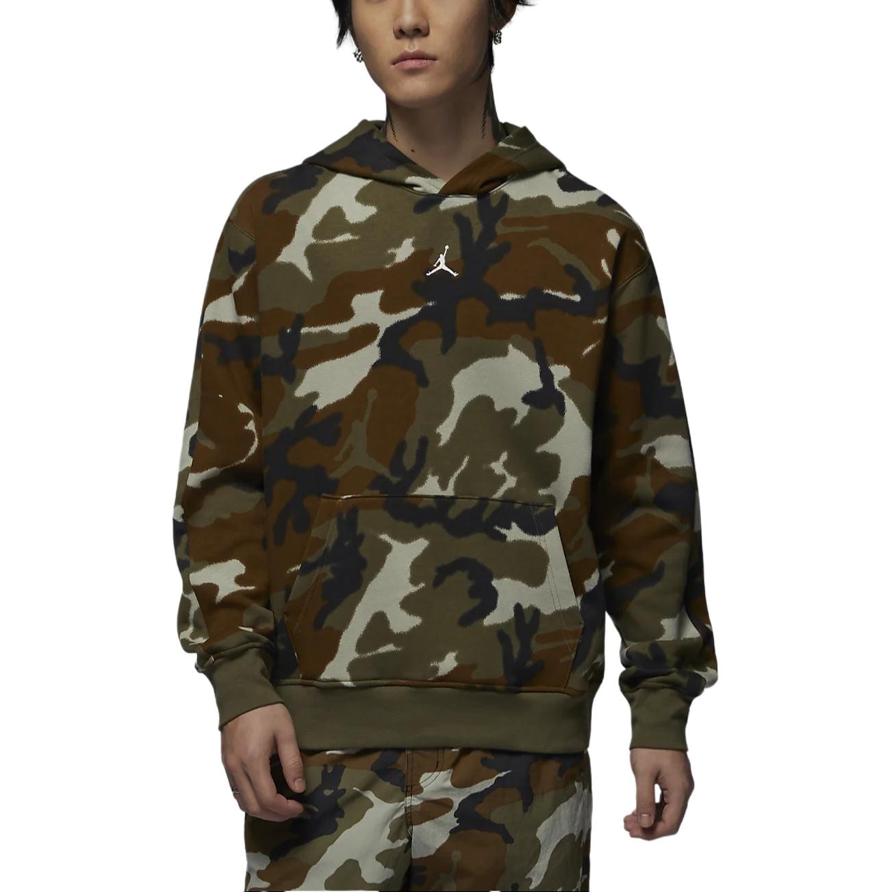 JORDAN Mvp Men`s Camo Pullover Hoodie