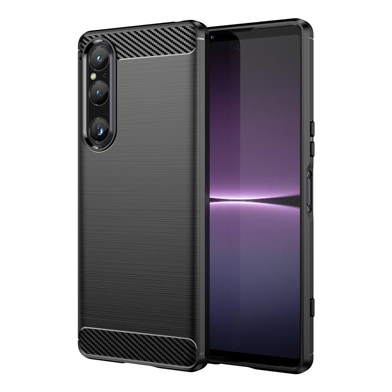 

For Sony Xperai 1 V XQDQ62 XQDQ72 Case Silicon Bumper Armor Soft Silicone TPU Back Cover Matte Phone Case for Sony Xperia 1 V 1V Sony Xperia 1 V