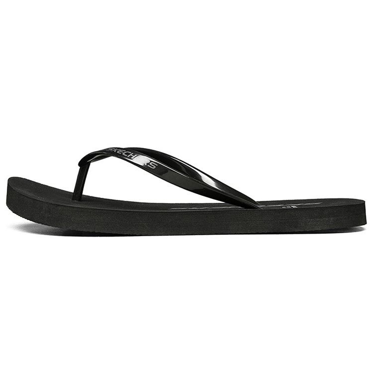 Skechers Fashion Casual Flip Flops Women footwear Black 8730025-BBK 37