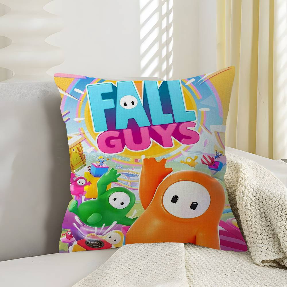 FFall GGuys Spiel Personalisierte Kissenstaubabdeckung Schlafzimmer Kinder Party Dekoration Kissenbezug Geburtstag Kinder Geschenk