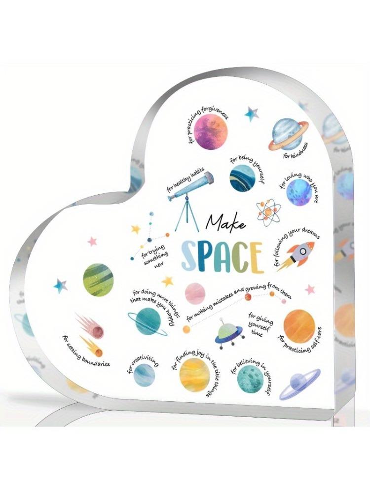 

Психологическое здоровье сердца - Акриловый терапевтический подарок для консультантов и терапевтов чистый