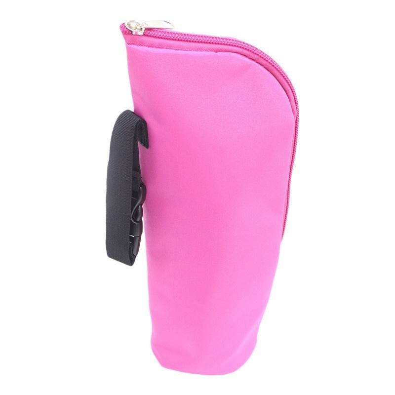Baby Hanging Nursing Bottle Warmer Insulated Bag Heat Freshness Preserved Feeding Bottle Tote Bag3.1*3.1*9.5 Inch for Mum Use