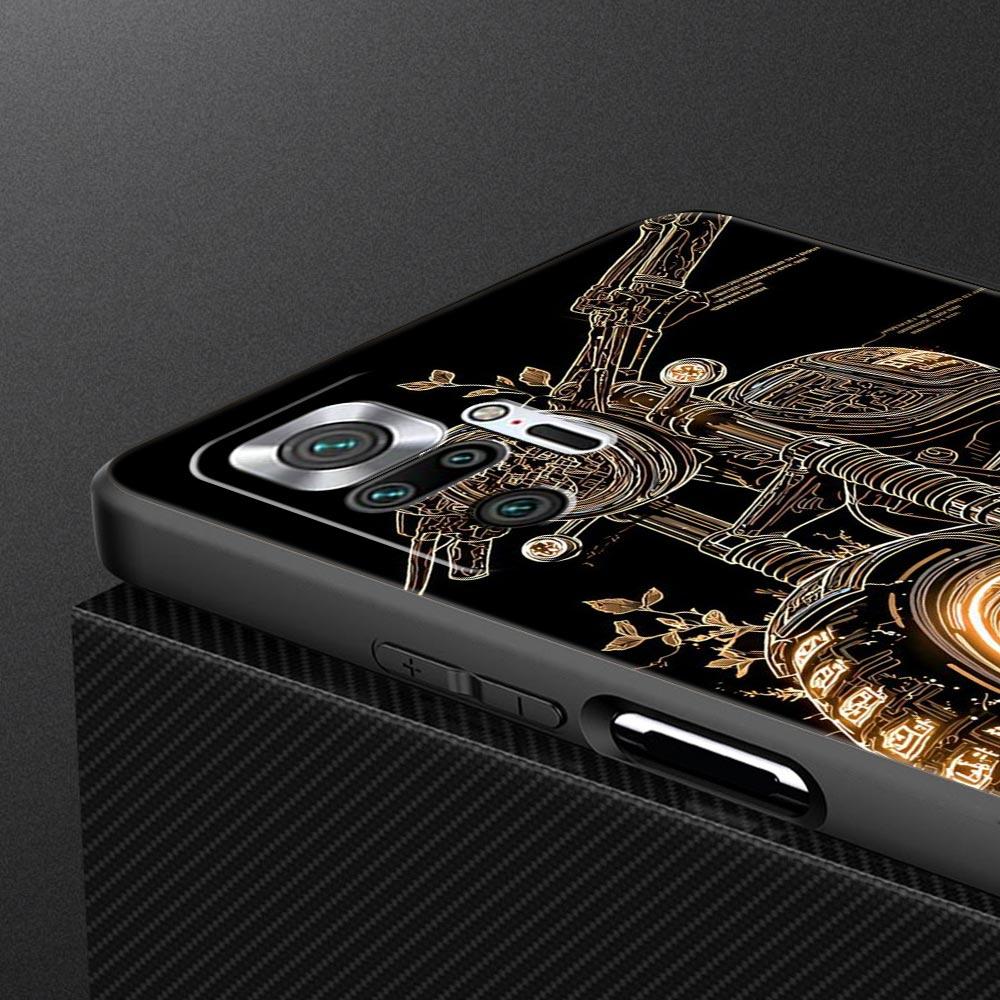 Colors Vintage Motorcycle Painted Phone Case Cover for Redmi 14C 10C Note 15 14 13 12 10 11 K40 Pro Plus 5G Soft TPU Shell Bags