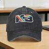 Gorra de Béisbol Lavada K3 Studio100 Gorra Trucker de Verano Para Unisex Mujeres Tendencia Kpop Rock Gorras de Béisbol para el Sol