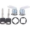 Driver and Passenger Side Door Lock Cylinder Keys for Ford | for Ford F150 F250 F350 Bronco 1992-1995