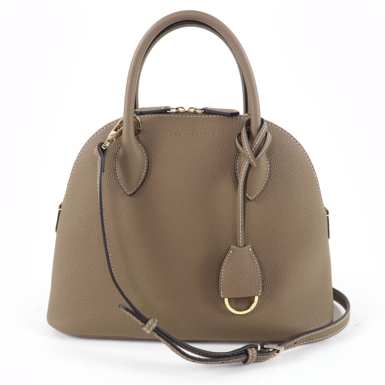 

Excellent BONAVENTURA Shoulder Bag Emma, 28 2WAY handbag Etope shrink leather Used