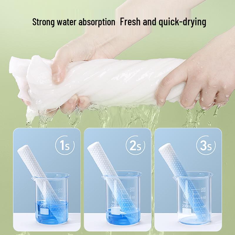 Individually Packaged Extra Large Thick Disposable Bath Towels for Travel and Hotel Use