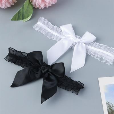 1pcs Cosplay Sexy Fashion Bowknot Lace Belt Garter Leg Ring Bridal Leg Garter Thigh Ring