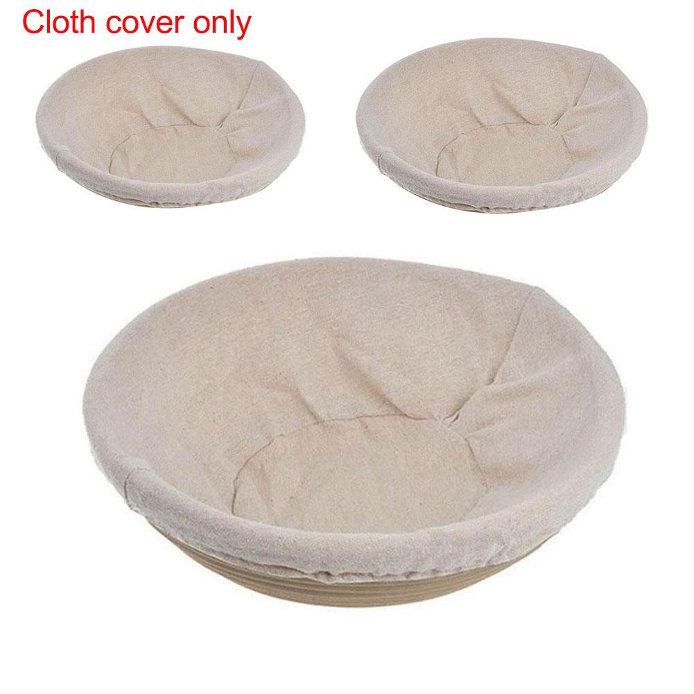 Bread Basket Cloth Cover Round Baking Fermentation Rattan Bakery Round Torrefaction Housewife T