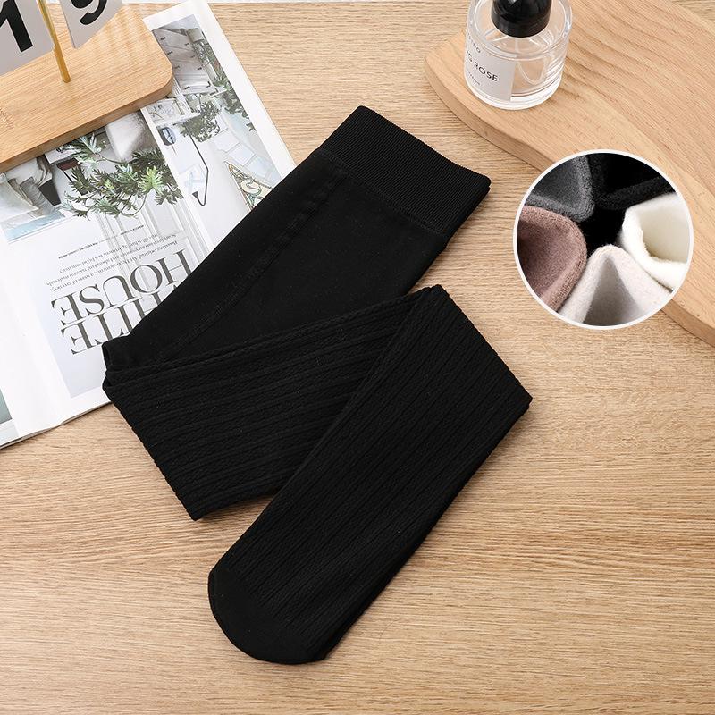 

Утолщенные бархатные леггинсы для девочек Plus: Уютная одежда на осень/зиму - теплые цельные штаны для детей постарше, зимние колготки XXL (Height 130-150CM)