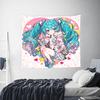 Cutecore Hatsune Miku Tapestry Room decoration Home Decoration Tapestry Decor Accessories Cute Room Decor