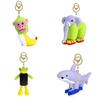 Brainrot Al Italian Tungtungtung Sahur Keychain Shark Cartoon Figure Pendant Toy