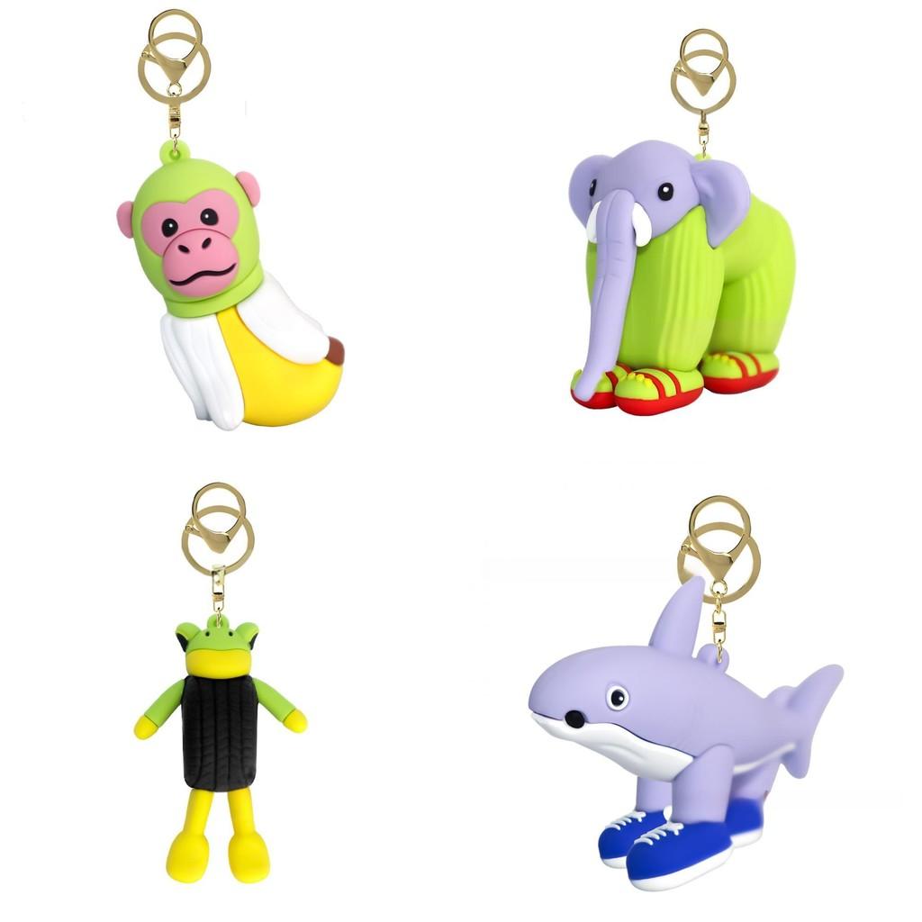 Brainrot Al Italian Tungtungtung Sahur Keychain Shark Cartoon Figure Pendant Toy