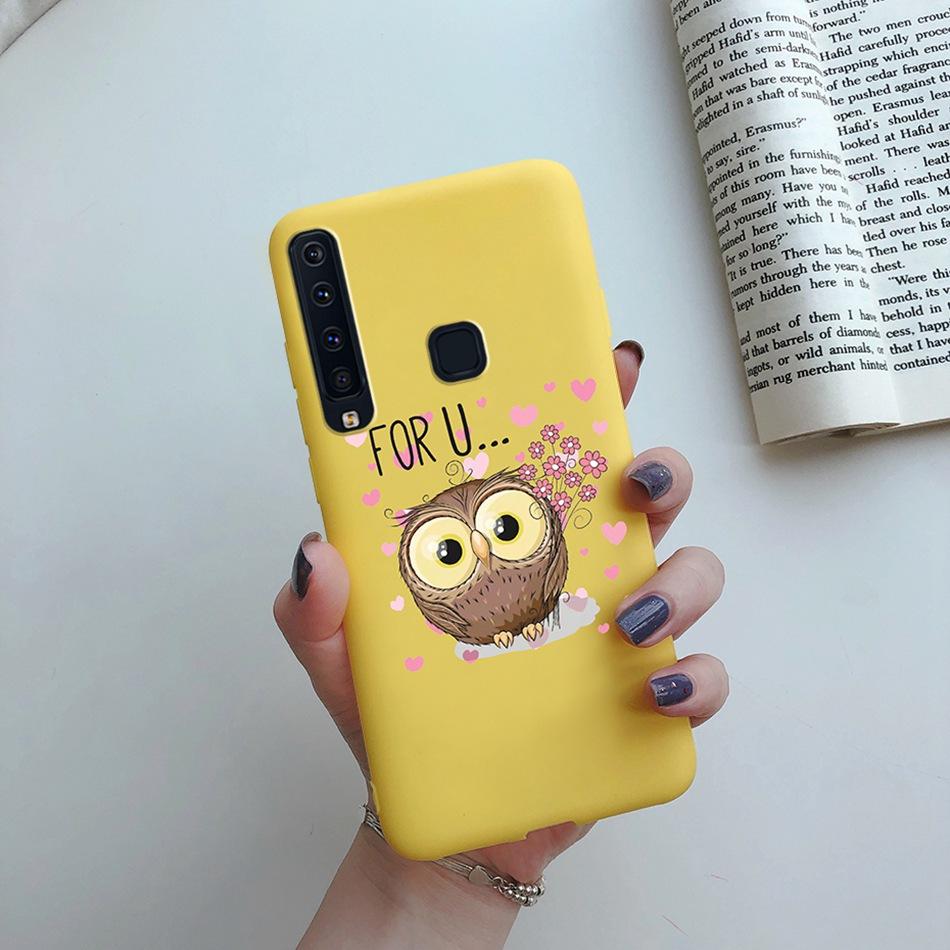 Flower Phone Case For Samsung A9 2018 A920 SM-A920F Back Cover Silicone Painted Soft Fundas for Samsung Galaxy A9 A 9 2018 Cases