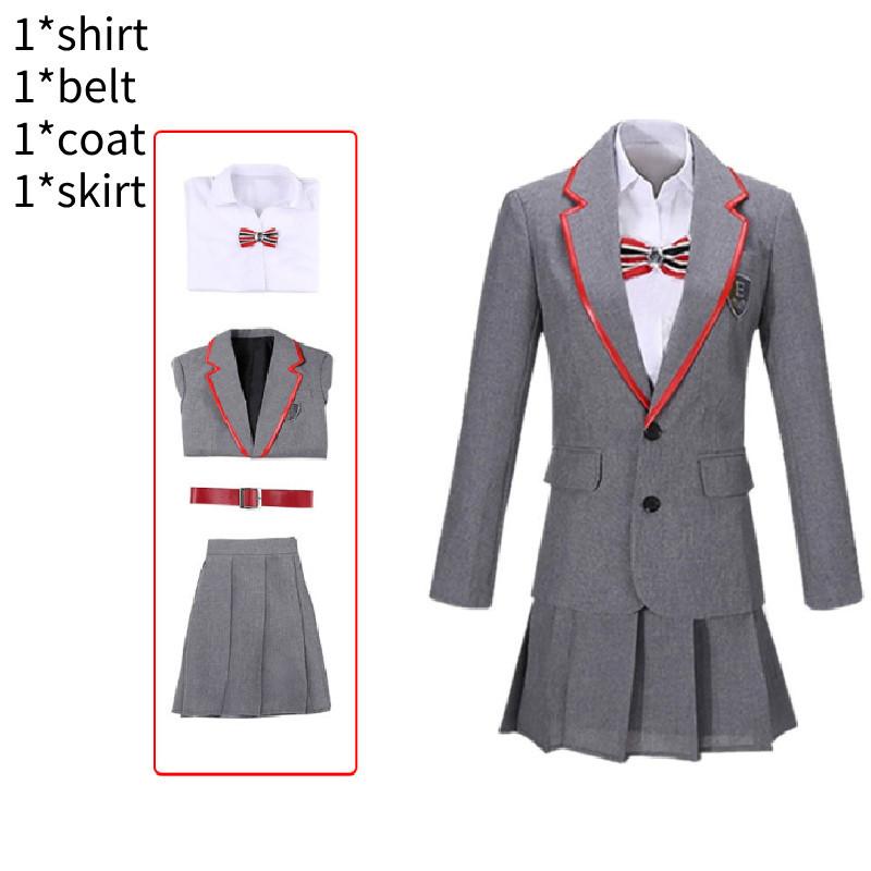 School Elite Cosplay Costume Jk Campus British Style Uniform Cotton Trendy Blend
