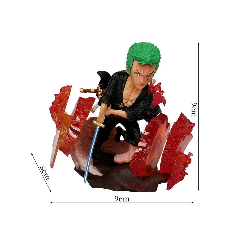 G5 Luffy Onishima Sanji Bandage Roronoa Zoro Model Doll Toy Cartoon Desktop Collection Gifts