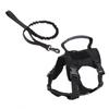 Tactical Cat Chest Harness Vest Style Traction Rope Anti Slip Adjustable Disassembly Outdoor Traction Rope for Cat and Small Dog