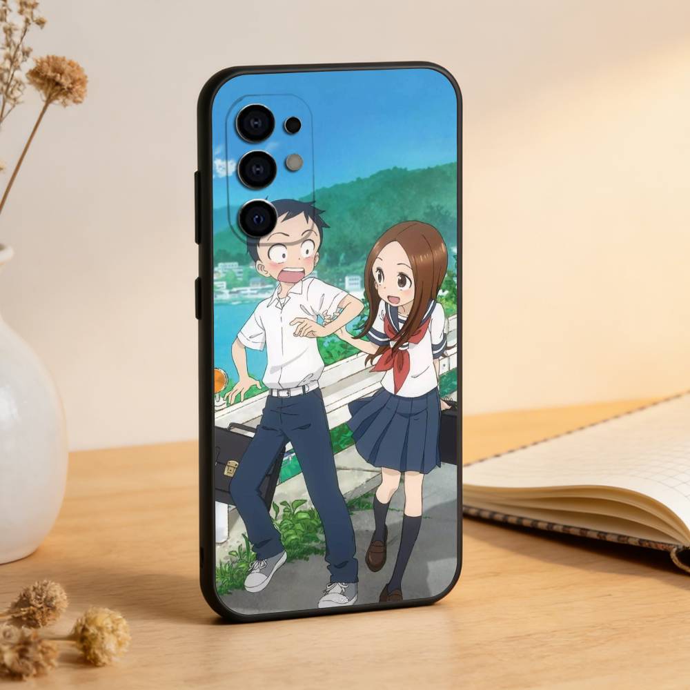 

Karakai Jouzu no Takagi-san Phone Case For Samsung S25,S24,S21,S22,S23,S30,Ultra,S20,Plus,Fe,Lite,Note,10,Black Cover Samsung S23plus5G